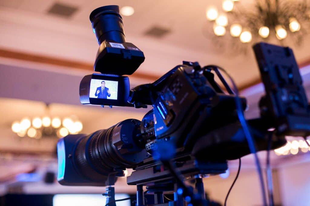 Camera, IMAG, LiveStream, Corporate Meeting, General Session