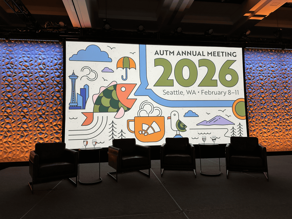 AUTM 2026 Annual Meeting Main Stage LED Wall