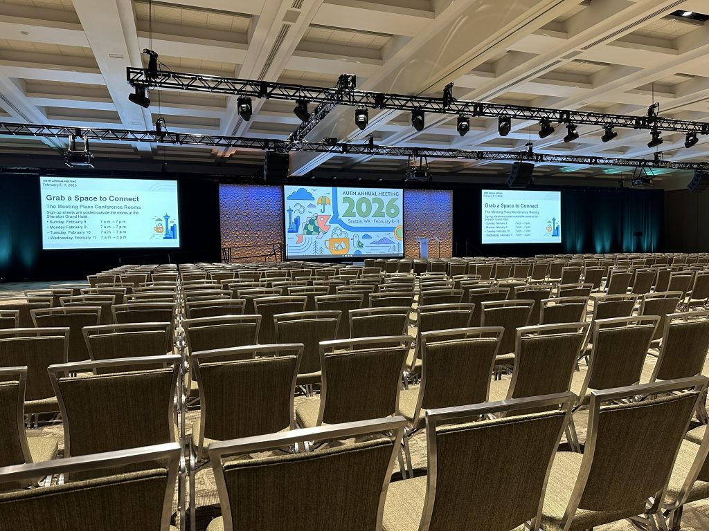 AUTM 2026 Annual Meeting General Session AV Gear