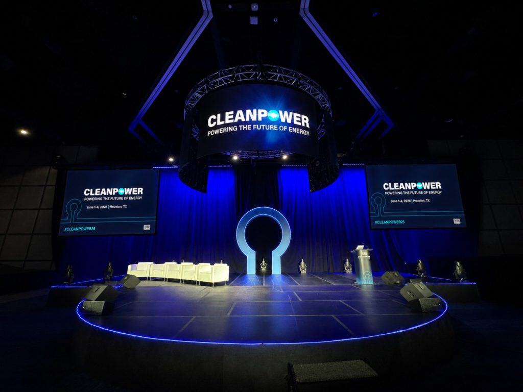 General Session Set at ACP Cleanpower 2026 Large Corporate Event AV